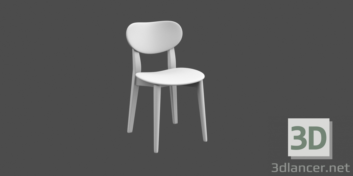 modello 3D Jacier Chair - anteprima