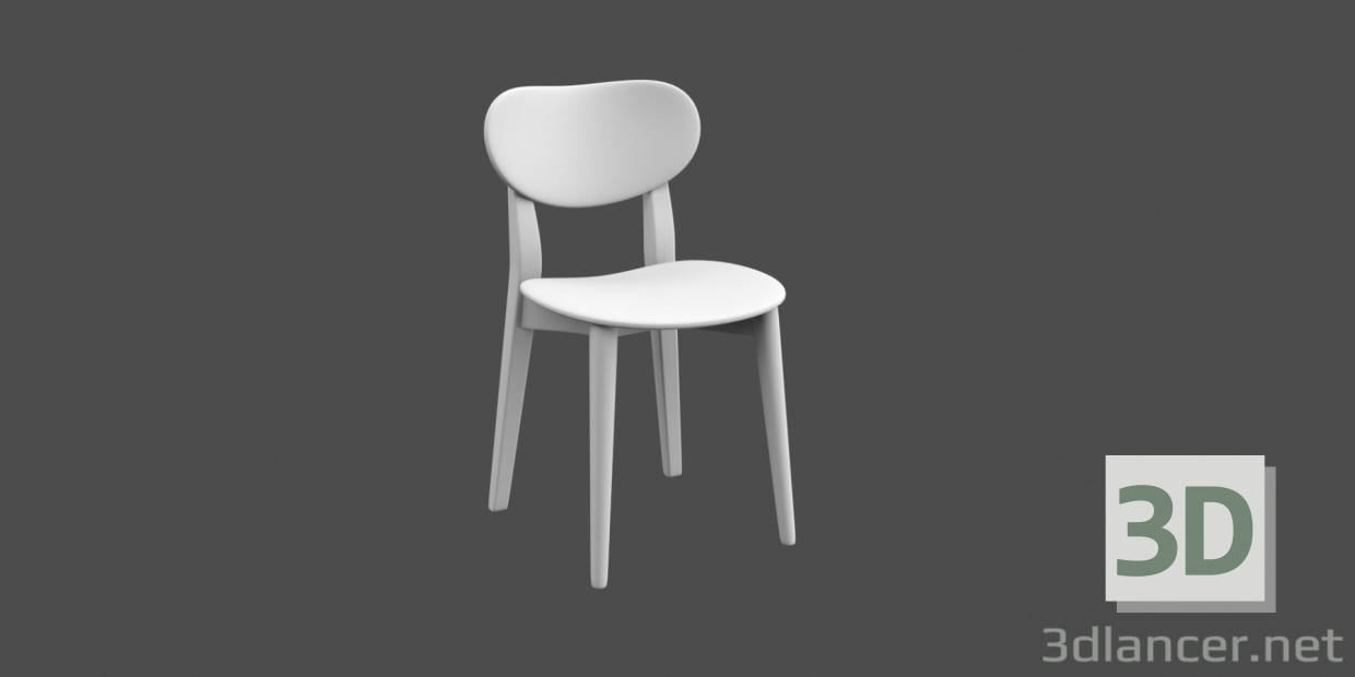 3d model Silla Jacier - vista previa