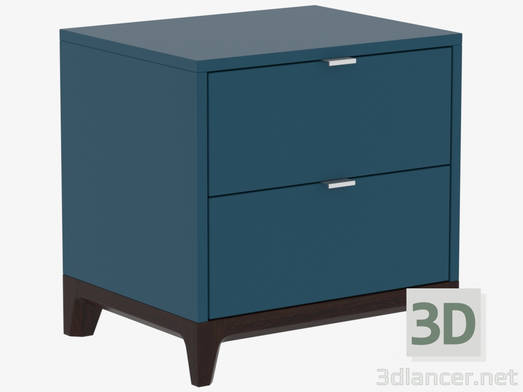 3d model Bedside nightstand CASE (IDC025002002) - preview
