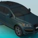 modèle 3D Audi Q7 - preview