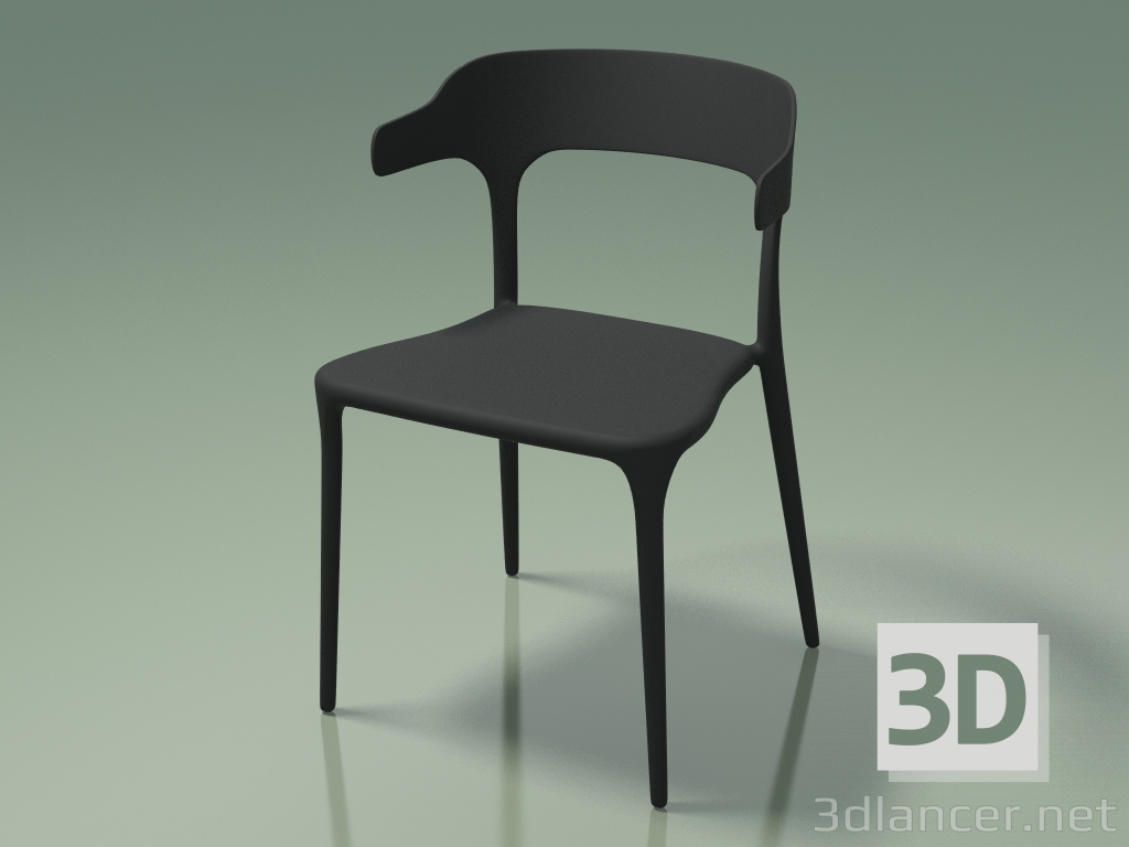 3d model Chair Lucky (111851, black) - preview