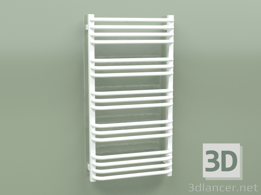 3D modeli Elektrikli ısıtmalı havlu askısı Alex One (WGALN076050-S8-P4, 940x500 mm) - önizleme