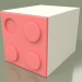 Modelo 3d Guarda-roupa infantil-cubo (Coral) - preview