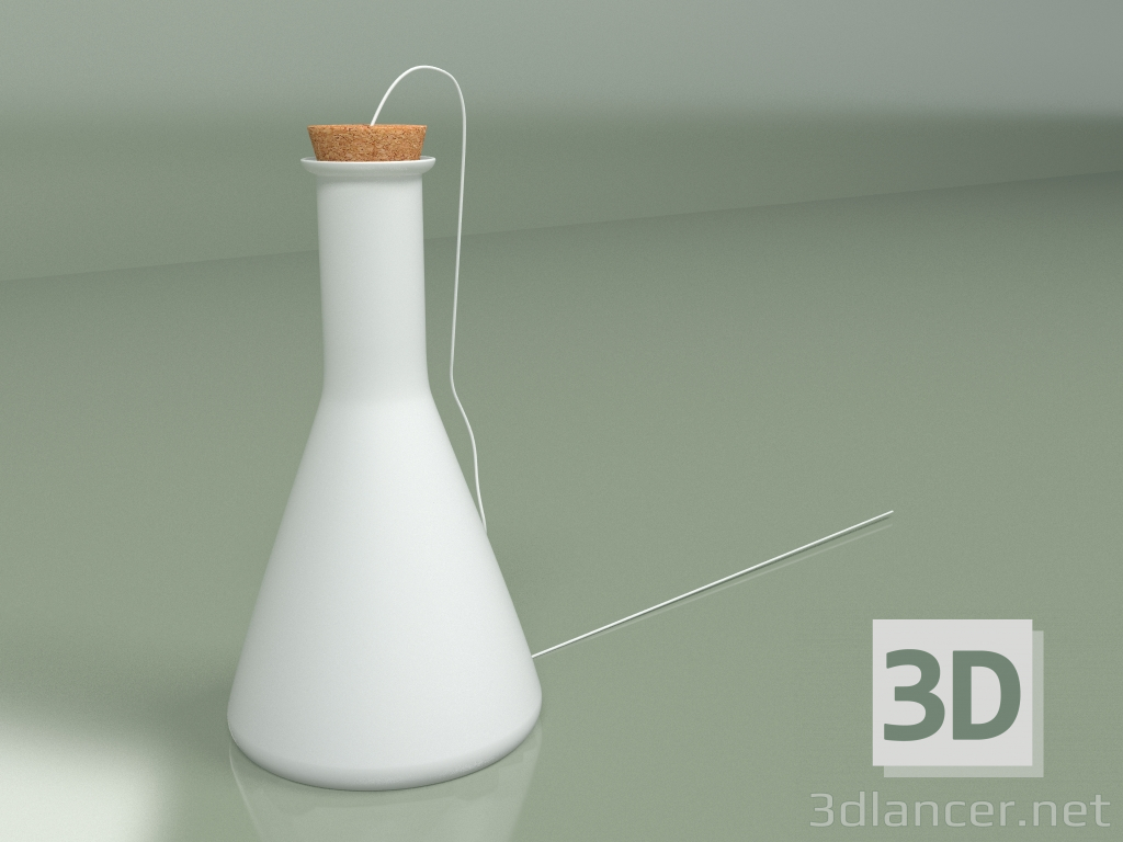 3d model Table lamp Labware conical - preview