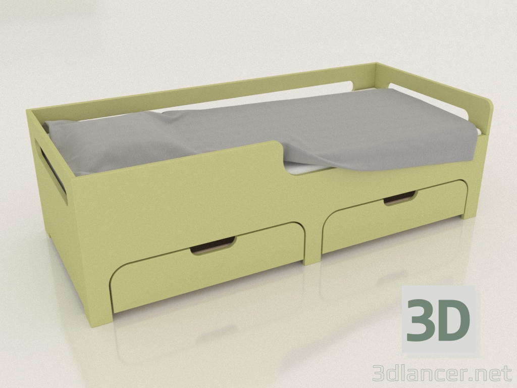 3d модель Ліжко MODE DL (BDDDL0) – превью