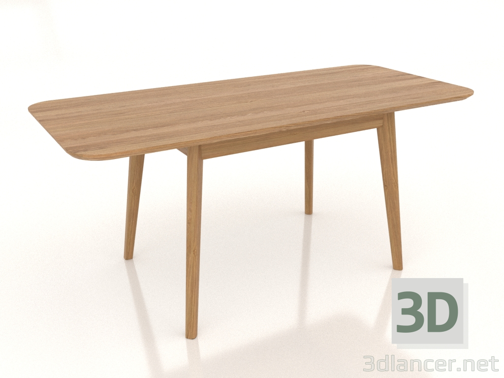 3D modeli Yemek masası TRANSFORM 1700x750 mm (doğal meşe) - önizleme