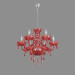 3d model Chandelier A3964LM-6RD - preview