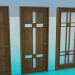 3D modeli Ahşap kapılar - önizleme