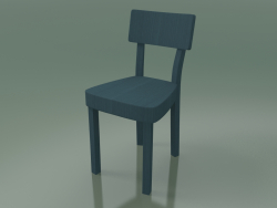 Chaise (123, bleu)