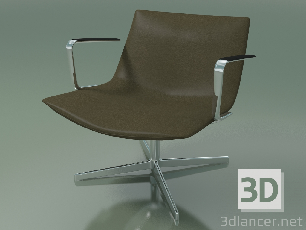 modèle 3D Chaise de repos 2140CI (avec accoudoirs) - preview