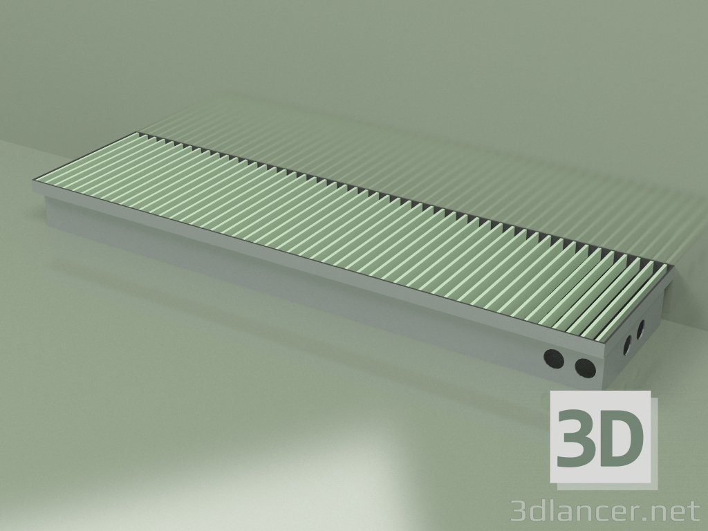 modello 3D Convettore canalizzabile - Aquilo FMK (260x1000x90, RAL 6019) - anteprima