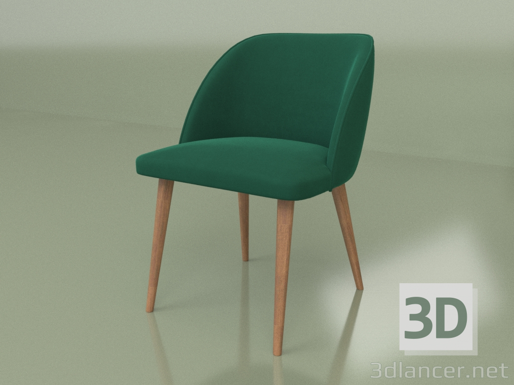 3D Modell Stuhl Teo (Tin-118 Beine) - Vorschau