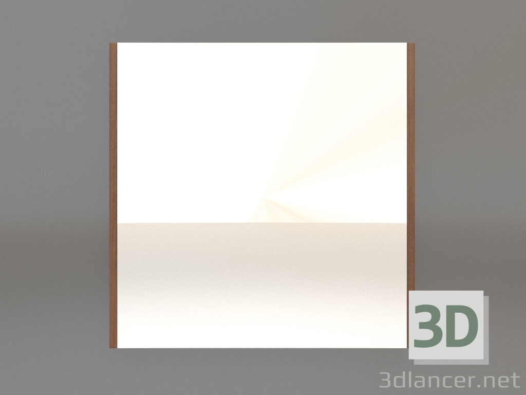 3D modeli Ayna ZL 01 (400x400, ahşap kahverengi ışık) - önizleme