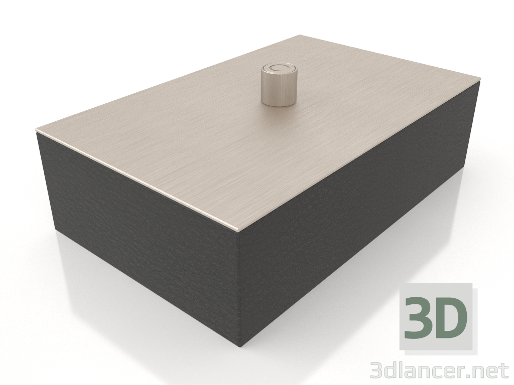 3 डी मॉडल मेटल टॉप के साथ बॉक्स (कला। AC403) - पूर्वावलोकन