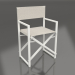 3D modeli Katlanır sandalye (Akik gri) - önizleme