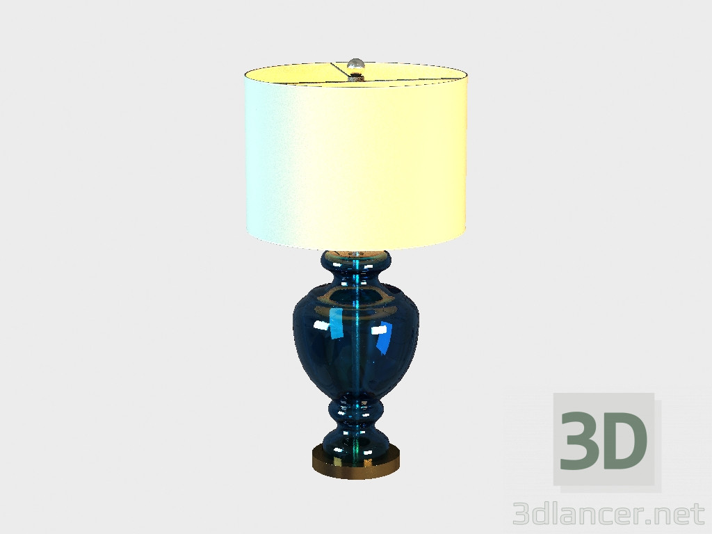 modello 3D Lampada lampada da tavolo in vetro (1-5612) - anteprima