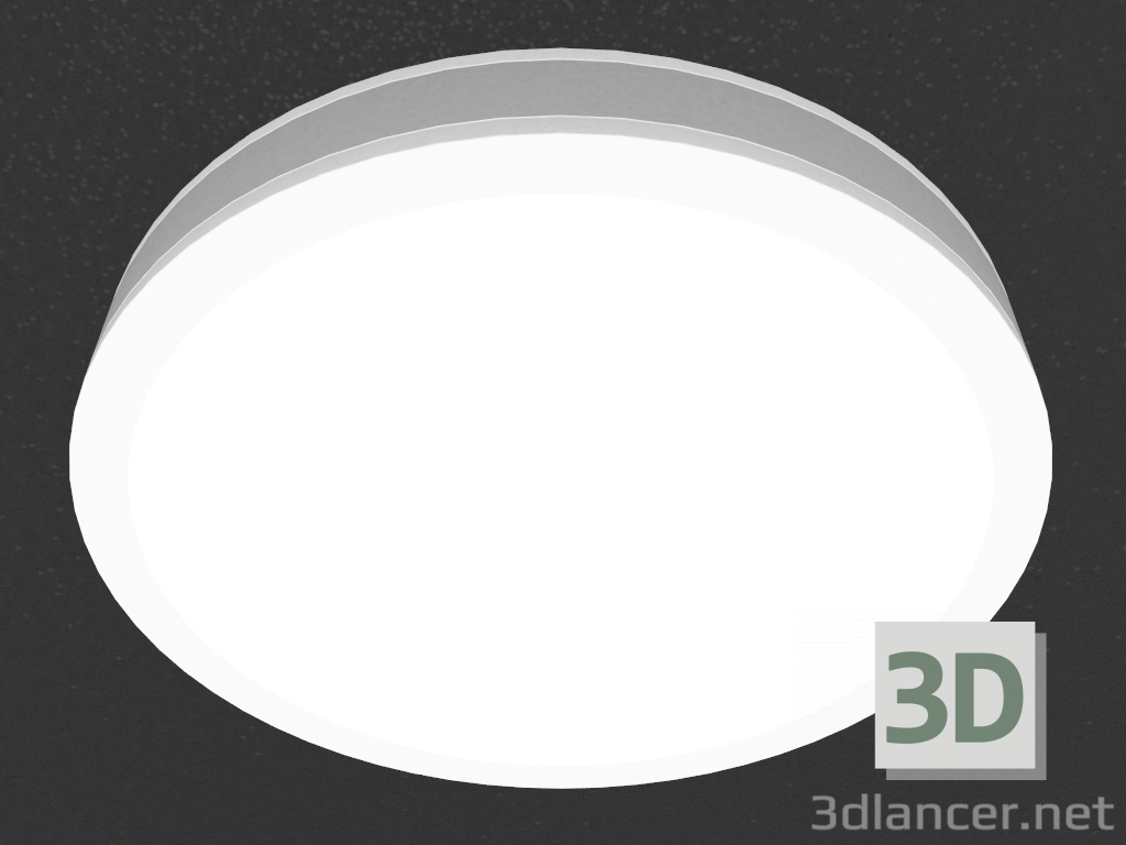3d model luminaria empotrada LED (DL18836_15W Blanco R Dim) - vista previa