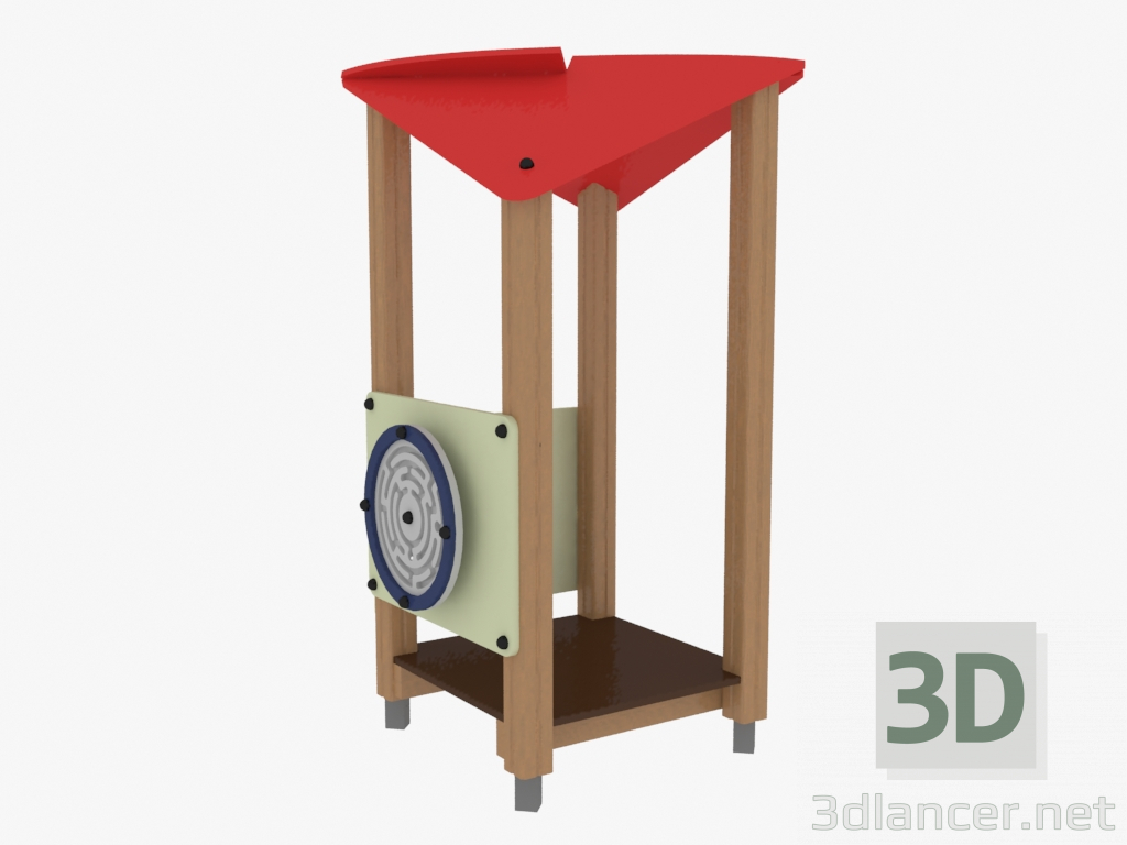 3D modeli Çocuk oyun evi (4430) - önizleme