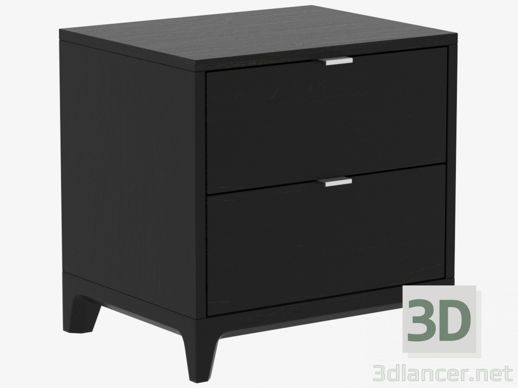3d model Bedside nightstand CASE (IDC025106000) - preview