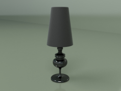 Masa lambası Josephine (siyah, yükseklik 58 cm)