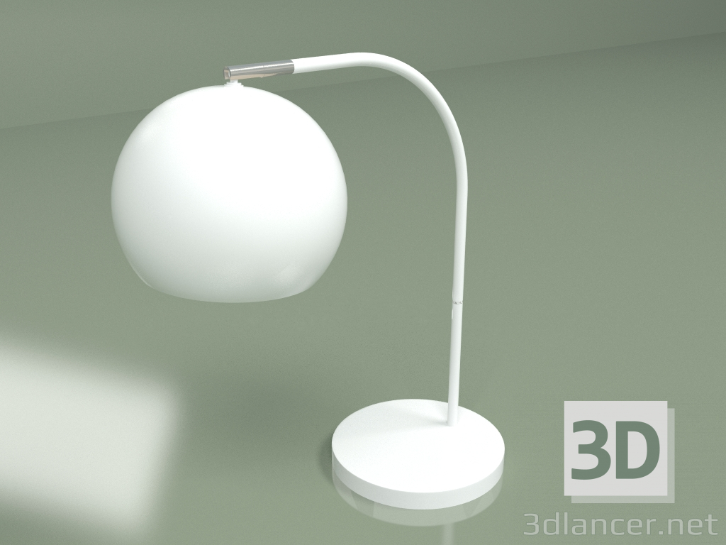 3D Modell Tischlampe Sphere (weiß) - Vorschau