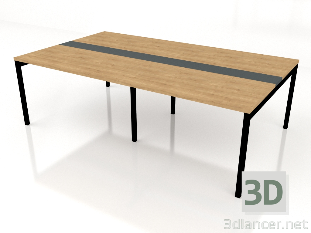 modello 3D Tavolo conferenza Ogi Y Allungato SY22+SY32 (2400x1410) - anteprima