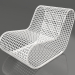 3d model Club chair without rope (White) - preview