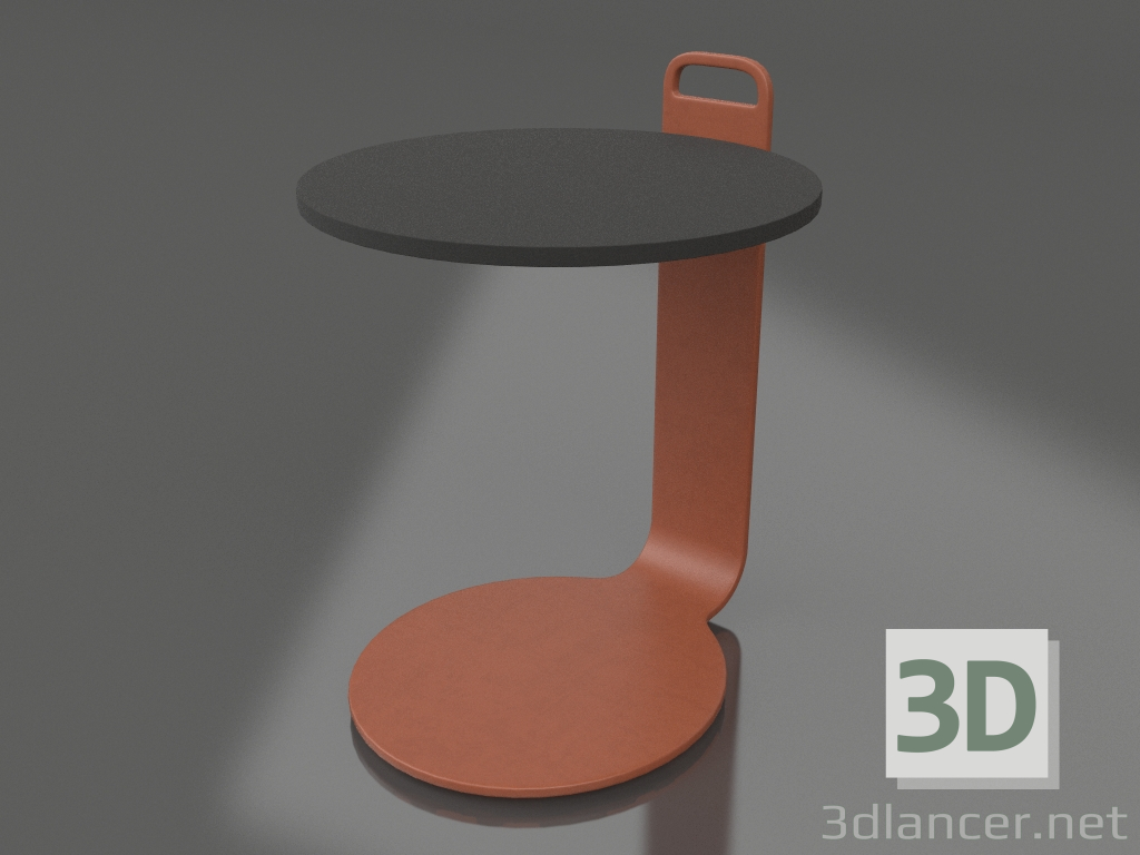 3d model Coffee table Ø36 (Terracotta, DEKTON Domoos) - preview