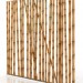 3d model bamboo wall - preview
