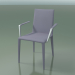 Modelo 3d Cadeira 1709BR (H 85 cm, empilhável, com braços, interior em couro) - preview