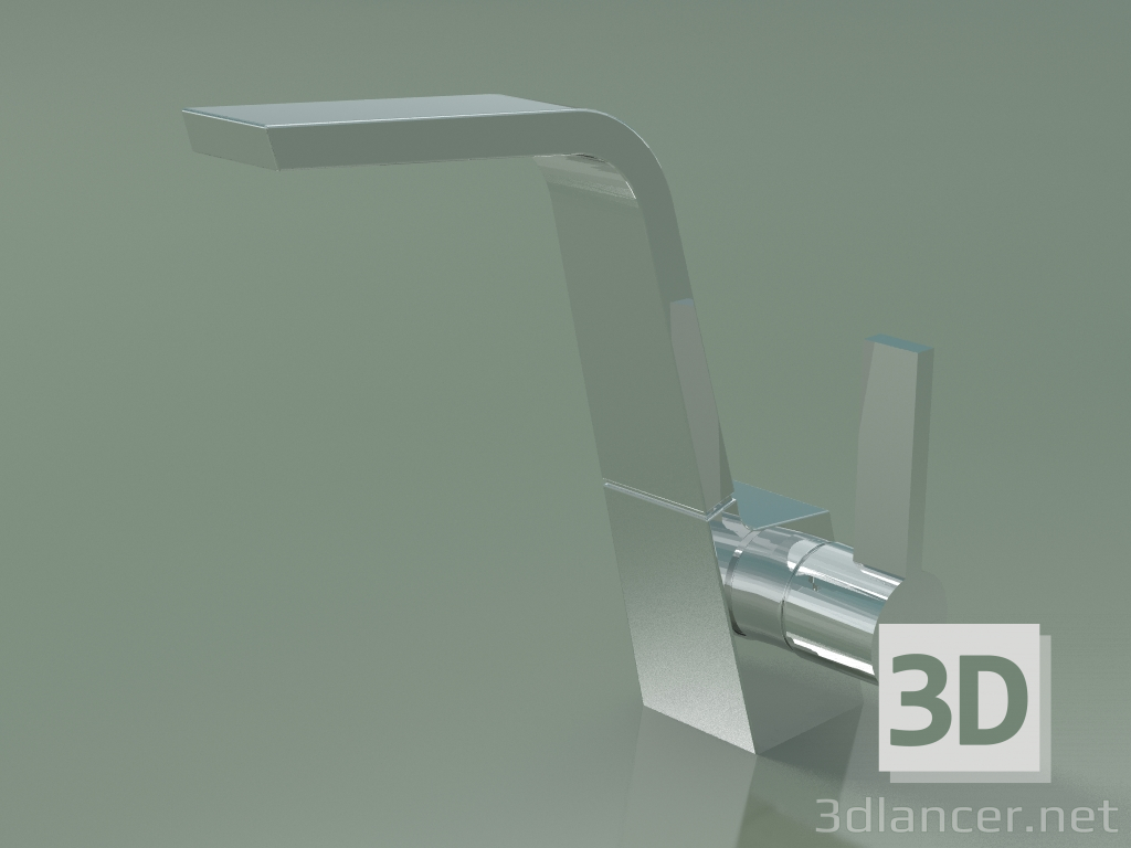 3d model Single lever basin mixer without waste (33 521 705-00) - preview