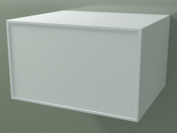 Box (8AUBBB01, Gletscherweiß C01, HPL P01, L 60, P 50, H 36 cm)