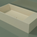 modèle 3D Vasque à poser (01UN41102, Bone C39, L 72, P 36, H 16 cm) - preview