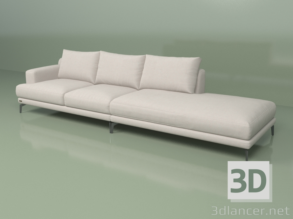 3D Modell Modulares Sofa Sydney (C4Lv + C7Pr) - Vorschau