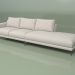 3D Modell Modulares Sofa Sydney (C4Lv + C7Pr) - Vorschau