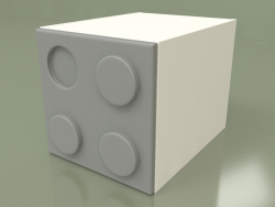 Children's wardrobe-cube (Gray)