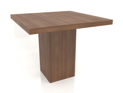 Mesa de jantar DT 10 (900x900x750, madeira castanha clara)