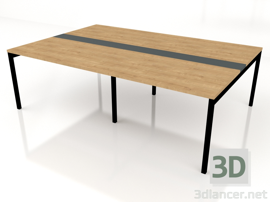 3D modeli Konferans masası Ogi Y Genişletilmiş SY02+SY12 (2400x1610) - önizleme