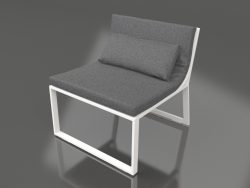 लाउंज कुर्सी (सफ़ेद)