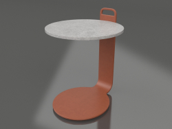 Кофейный стол Ø36 (Terracotta, DEKTON Kreta)