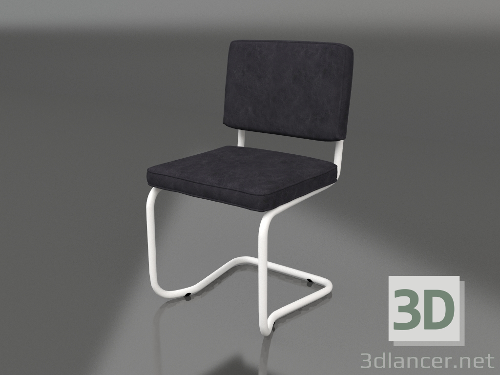 3d model Ridge Kink Chair (Vintage Charcoal) - preview