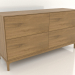 3d model Cómoda FARGO 1500x450x800 mm (roble natural) - vista previa