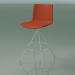 3d model Bar chair 0497 (with front trim, polypropylene PO00104) - preview