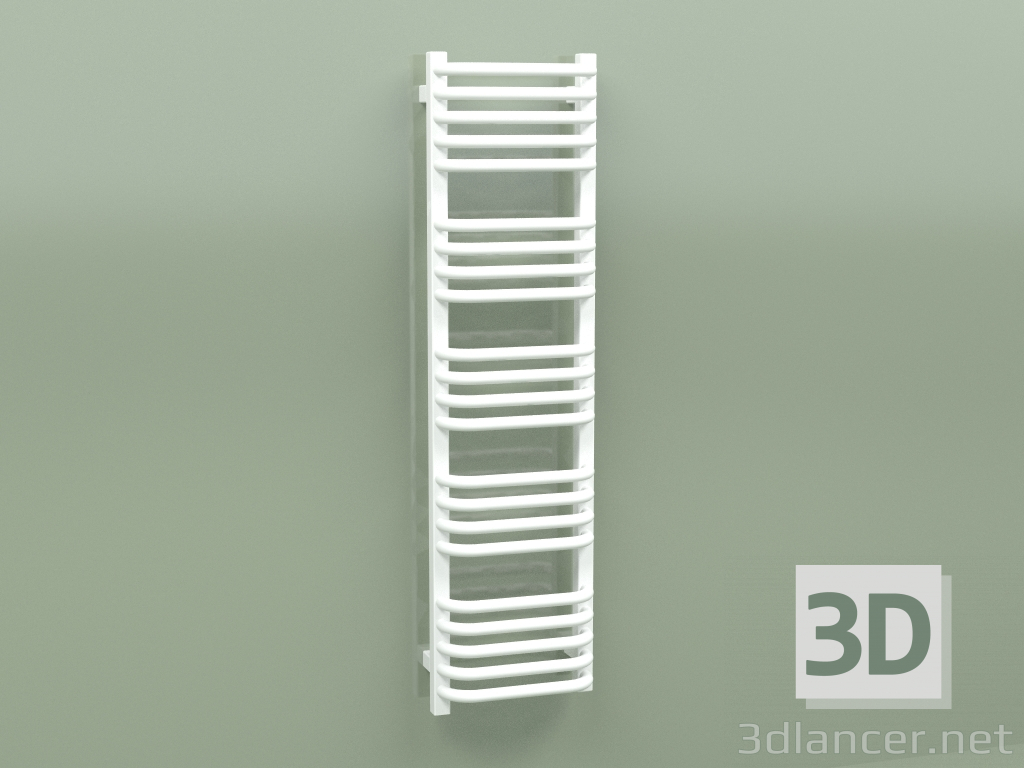 3d model Electric heated towel rail Alex One (WGALN114030-S1-P4, 1140x300 mm) - preview