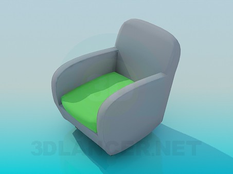 3d model Easy chair - preview 3d model Easy chair - preview