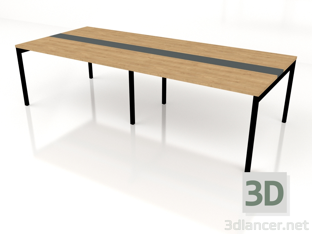 modèle 3D Table de conférence Ogi Y Extended SY44+SY54 (2800x1210) - preview