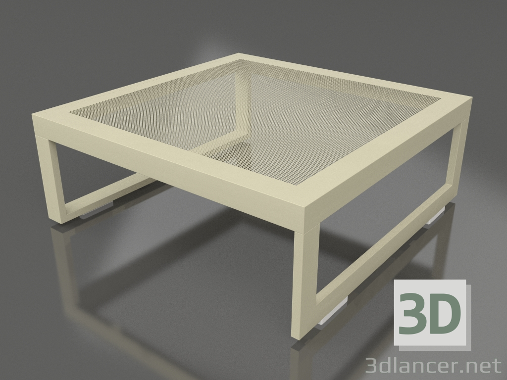 Modelo 3d Mesa lateral (Ouro) - preview