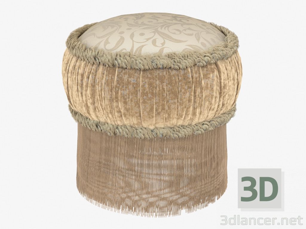 3d model Puf in classical style 563 - preview