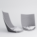 3D modeli TORU Tasarımcı deri koltuk Babu - önizleme