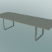 3D Modell Tisch 70/70, 295 x 108 cm (grau) - Vorschau